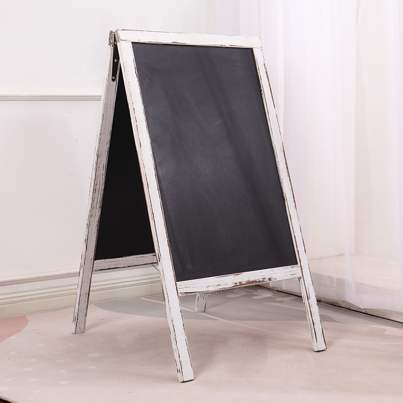 Double-Sided Wood A-Frame Sign